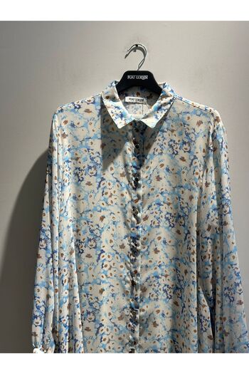 FUAT GÜRSEN Floral Patterned Inner Lined Tunic