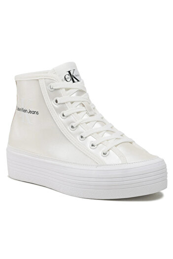 Calvin Klein Jeans Bold Vulc Flat Mid Laceup Sneakers