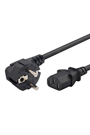 Genel Markalar Power Güç Kablosu Bilgisayar Monitör Power Güç Kablosu 1.8 Metre