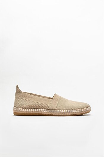 Elle Shoes Beige Porozo Men's Shoes
