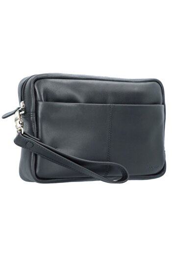Esquire Oxford Handgelenktasche Leder 23 cm