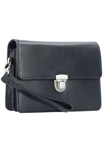 Esquire Oxford Handgelenktasche Leder 24 cm