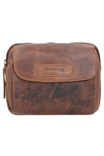 Greenland Nature Soft & Safe Gürteltasche RFID Leder 18 cm