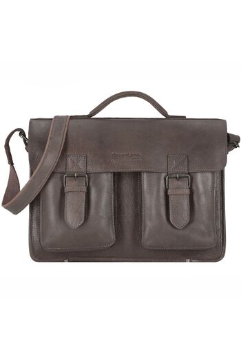 Greenland Nature Natur Aktentasche Leder 40 cm