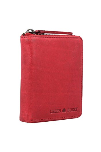 Greenburry Vintage Washed wallet leather 10 cm