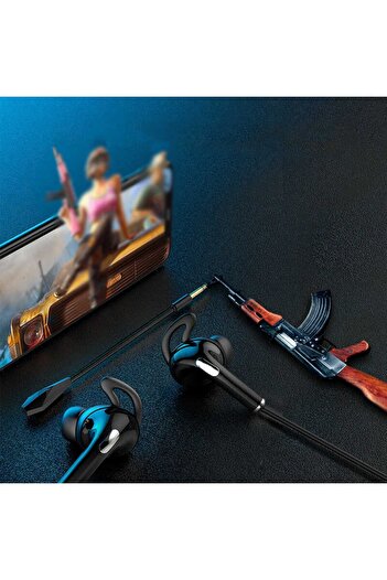 Canpay Gürültü önleyici mikrofon Güçlü Bass ve HD 3D Surround Süper Ses kalitesi 3.5mm Kulaklık KIRMIZI