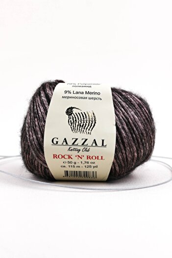 Gazzal Rock'n Roll 50 g Πλεκτό νήμα χειρός Taka Yarn 13092 Rnr