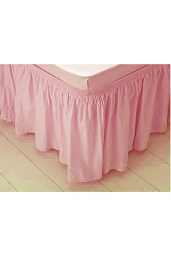 Gelincik Çeyiz XXL 200x200 Base Ruffle and Skirt for Bed - 42x900cm