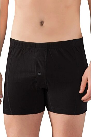 by İGP Pachet economic negru de 3 piese, 100% bumbac, picior argentinian, slip bărbați din bumbac pieptănat