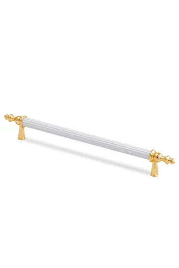dolaylaryapimarket 160mm Luxury Aluminum Metal Tube Handle Cabinet Drawer Modern Cabinet Knobs and Handle