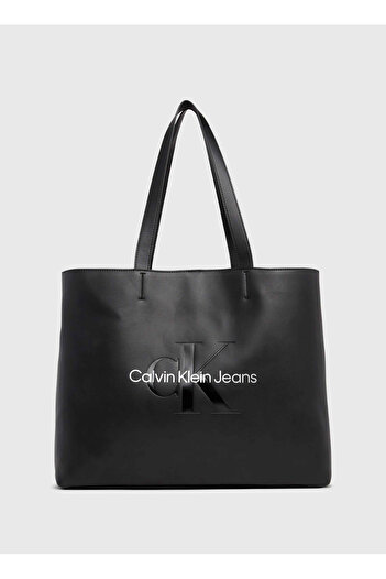 Calvin Klein Black Women's 2.38x2.38x2.38 cm Shoulder Bag K60K6108250GL