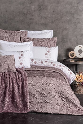 Cotton Box Platinium Çeyiz Seti Theresa Pudra