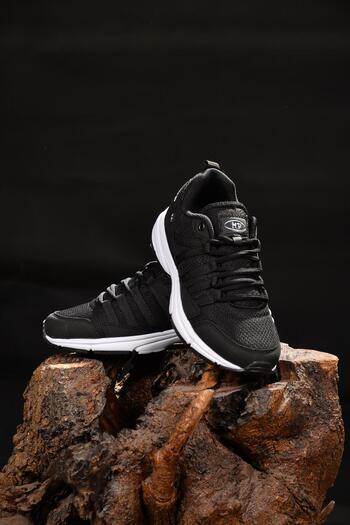 M.P. 4 Seasons Black Women's Running and Walking Shoes - Ultra Light, Orthopedic Non-Slip Sole, Breathable