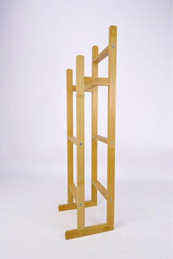 Digithome Bamboo Toilet Paper Stand Replacement Toilet Paper Holder Brown - C/6 C1-1-289