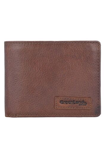 Greenland Nature Soft & Safe wallet RFID leather 12 cm