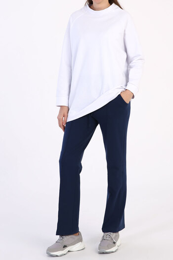 ALLDAY Dark Blue Pocket Sweatpants