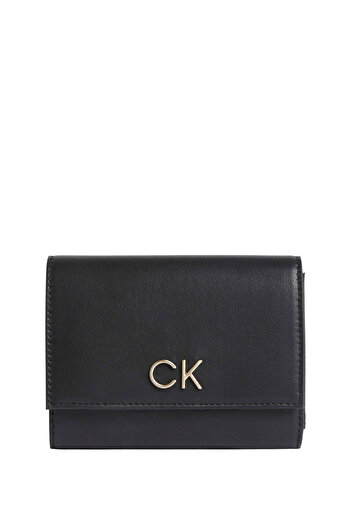 Calvin Klein Women's Black Wallet - 13X10X3 cm K60K 608994 Beh