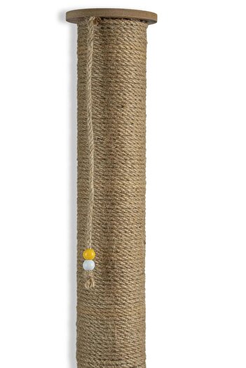 PUGALO 90 cm Large Cat Scratching Post Brown Color