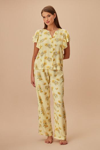 SUWEN Set de pijamale masculine Yelena