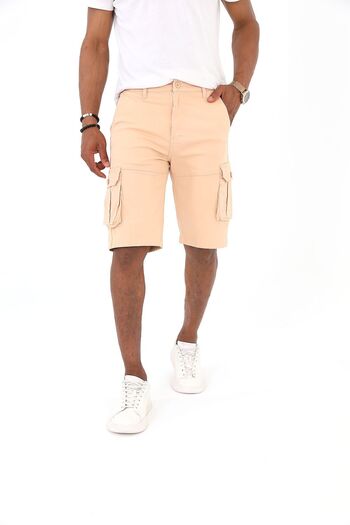 SEELENGLANZ Men's Shorts - Cargo Pocket Detailed