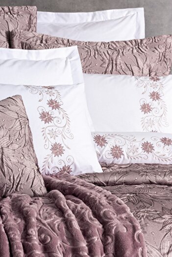 Cotton Box Platinium Çeyiz Seti Theresa Pudra