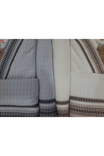 Özdilek BENT GRAY CREAM 6 ΤΕΜΑΧΙΩΝ ΟΙΚΟΓΕΝΕΙΑΚΟ ΣΕΤ ΜΠΟΡΝΤΟΛΑ