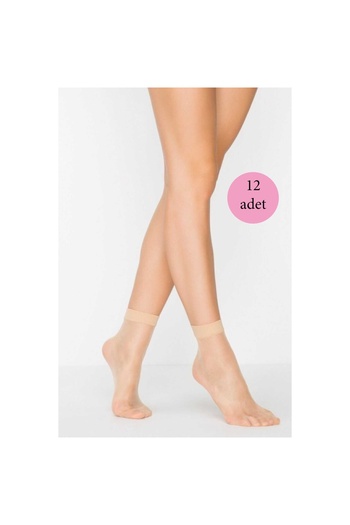 Penti 12 Pieces Women's - Super 15 Matte Socks Light Skin