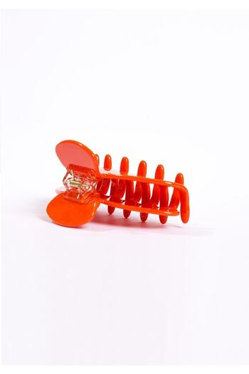 Roberta Lorenz Women's Orange Latch Buckle, Quality Bone Material