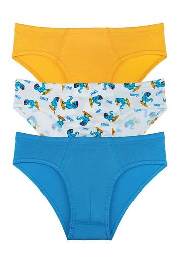 Sensu Set de chiloți din bumbac din 3 piese pentru băieți - Kids1000
