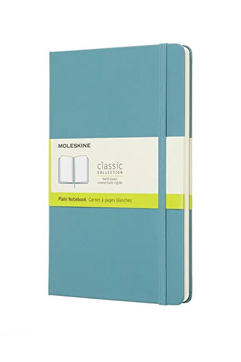 Moleskine Classic Collection Unlined 13x21cm 240 Sheets Hard Cover Notepad