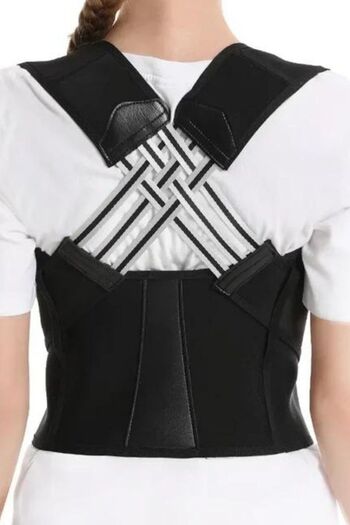FİT1BEDEN Fit1 Size Medical Upright Posture Humpback - Back and Waist Corset, for Women and Men