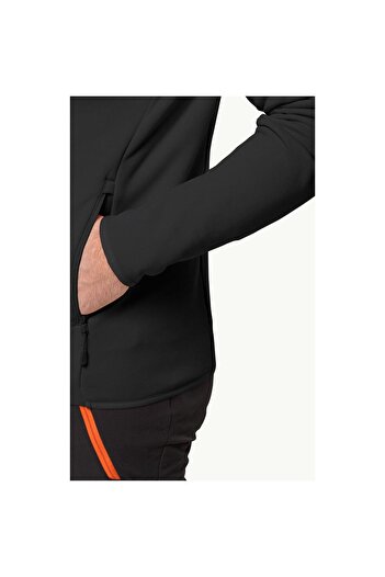 Jack Wolfskin Baıselberg Fz Men's Fleece Jacket Jck1711381-6000 Black-xl