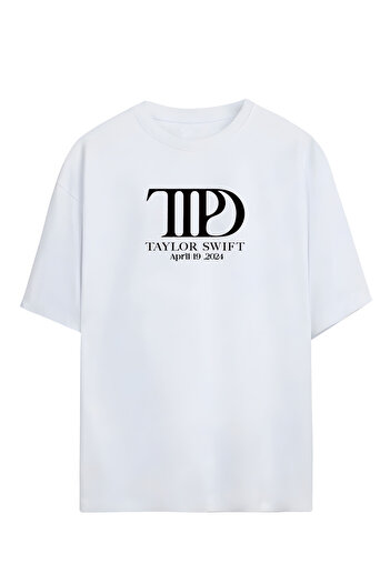 Adrift Taylor Swift - THE TORTURED POETS DEPARTMENT Designed Oversize T-shirt