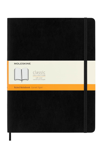Moleskine Classic Collection Notepad XL 19x25cm Soft Cover Line 192 Sheets
