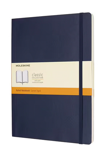Moleskine Classic Collection Notepad XL 19x25cm Soft Cover Line 192 Sheets