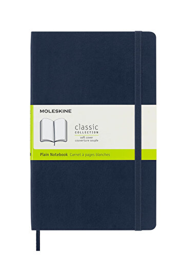 Moleskine Classic Collection Notebook Large 13x21cm Soft Cover Unlined 240 Sheets