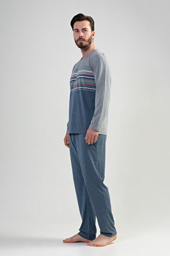 VİENETTA Erkek Uzun Kol Pijama Takım
, 204126