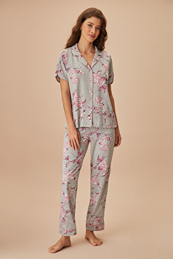 SUWEN Melani Masculine Pajama Set