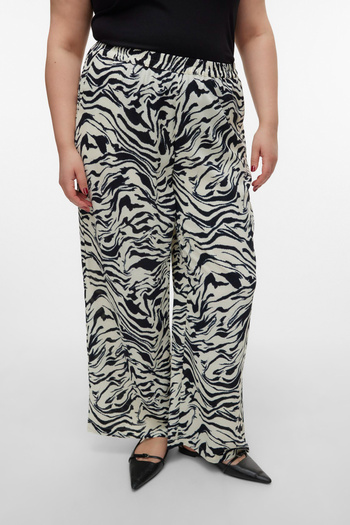 Veromoda Curve VMCILONA HW WIDE PANTS WVN BTQ CUR GA