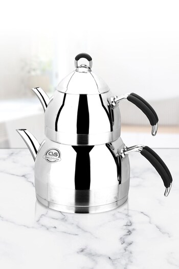 CVS Dn 12030 Emerald Medium Size Teapot Black