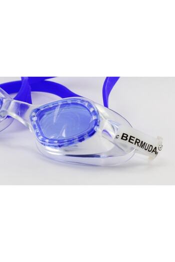 BERMUDA Aydeniz Wholesale - 1840 Children's Silicone Swimming Goggles with Wide Angle Zipper Bag