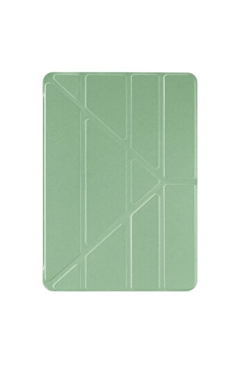 Nezih Case حافظة سيليكون ناعمة متوافقة مع هاتف Samsung Galaxy S6 Lite P610 / P613 / P620 مع حجرة قلم Origami