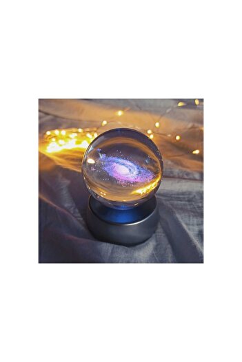 Dream Plus Renkli Dekoratif Renk Değiştiren Led Işıklı Cam Samanyolu Küre