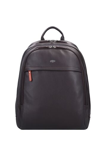 Jump Uppsala backpack leather 42 cm laptop compartment