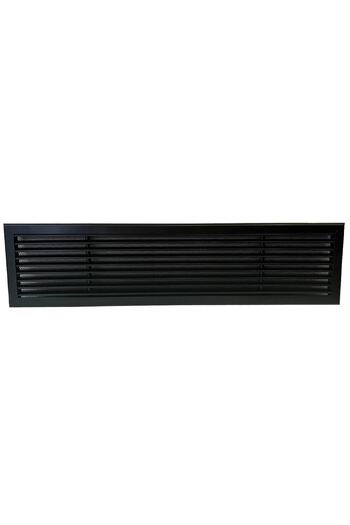 Genel Markalar TİME Lineer Şömine SİYAH Menfezi 80 X 15 Cm