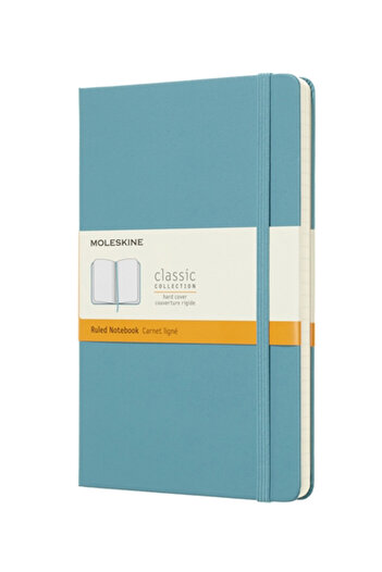 Moleskine Classic Lined 13x21cm 240 Sheets Hard Cover Notepad