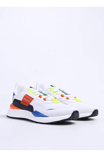 Discovery Expedition Beyaz-Mavi Erkek Sneaker TRAN