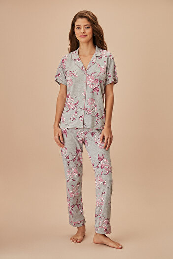 SUWEN Melani Masculine Pajama Set