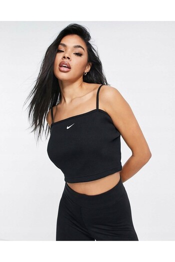 Nike Essential Ribbed Crop Women's Undershirt - Dm6737-010
