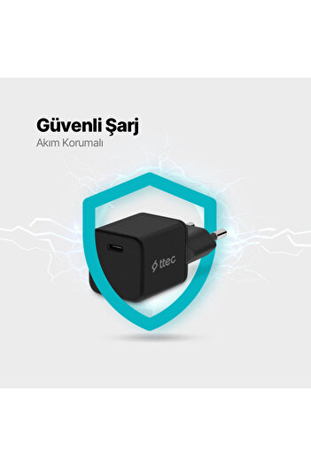 Ttec SmartCharger 20W PD Seyahat Hızlı Şarj Aleti